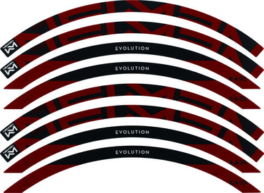 Newmen rim decal kit x.a.25
