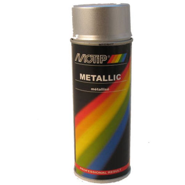 Afbeelding laden in galerijviewer, Motip spuitbus 400ml metallic-zilver
