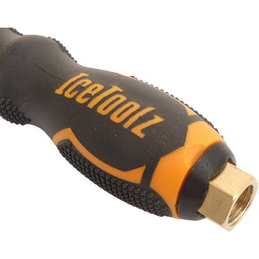 Buzaglo icetoolz compressorhandvat 240a911 alu rubber oranje zwart