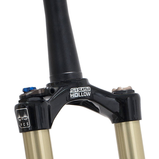 SrSuntour Suntour axon werx voorvork 29 tapered rl-rc pcs qlc 100mm zwart