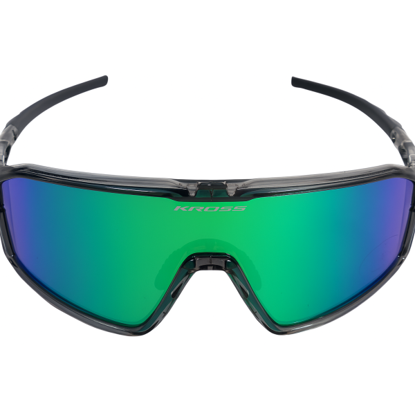 Load image into Gallery viewer, Kross fietsbril flash uv400 gepolariseerde lenzen - zwart frame
