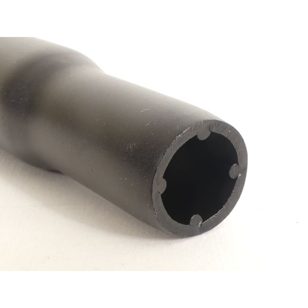Load image into Gallery viewer, Zadelpen kaars ø27,2mm 300mm aluminium - zwart
