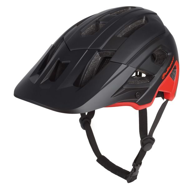 Load image into Gallery viewer, Polisport mountain pro fietshelm m 55-58cm zwart rood
