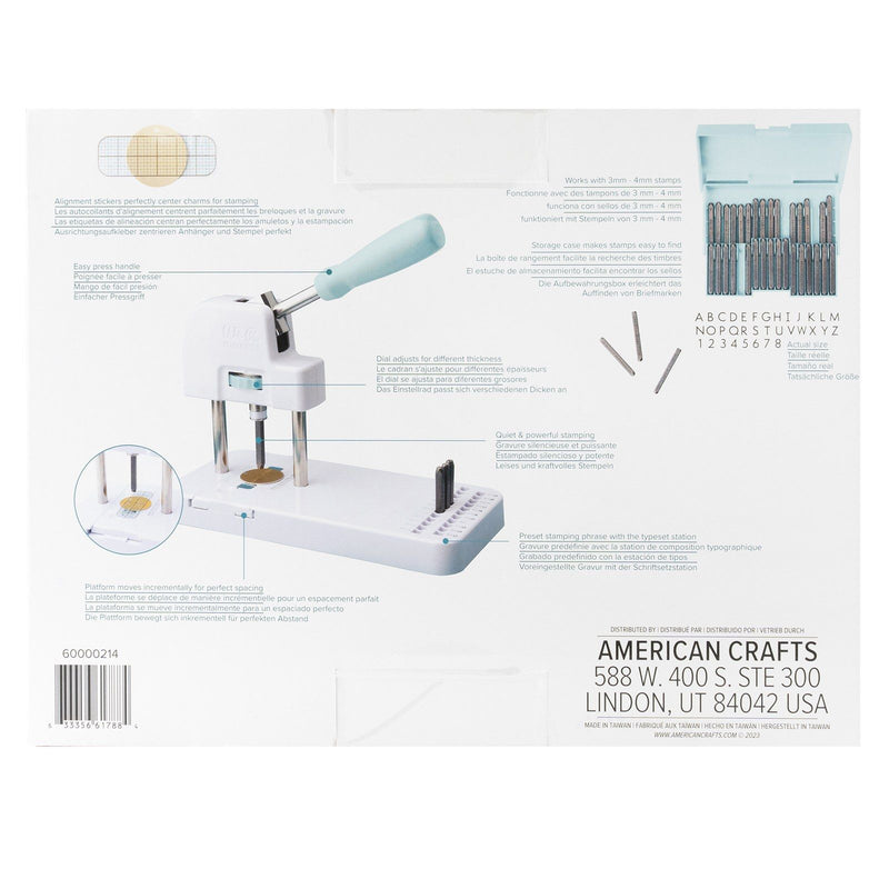 Load image into Gallery viewer, We r makers • jewelry press kit incl. tool, stamp set, blanks and guides
