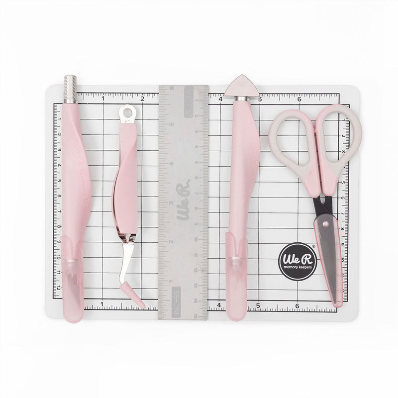Load image into Gallery viewer, We r makers • mini tool kit pink 6pcs
