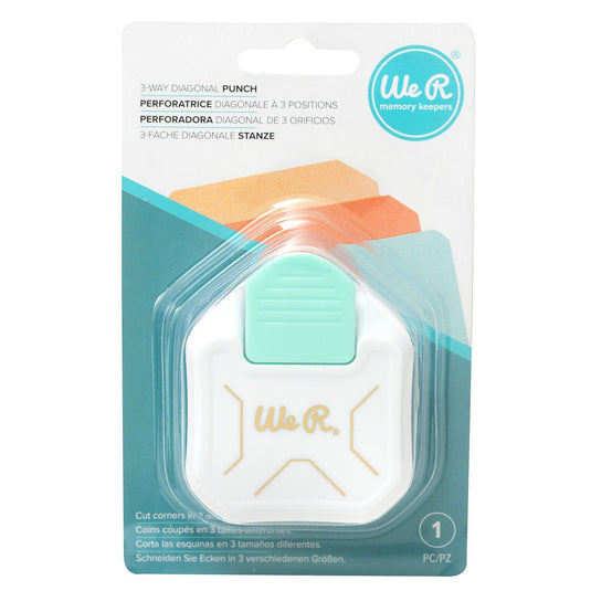 We r makers • 3-in-1 corner punch diagonal