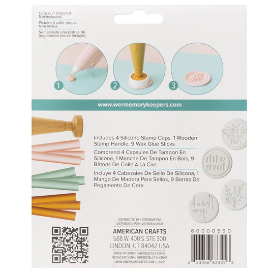 We r makers • envelope seal kit with love 4 designs