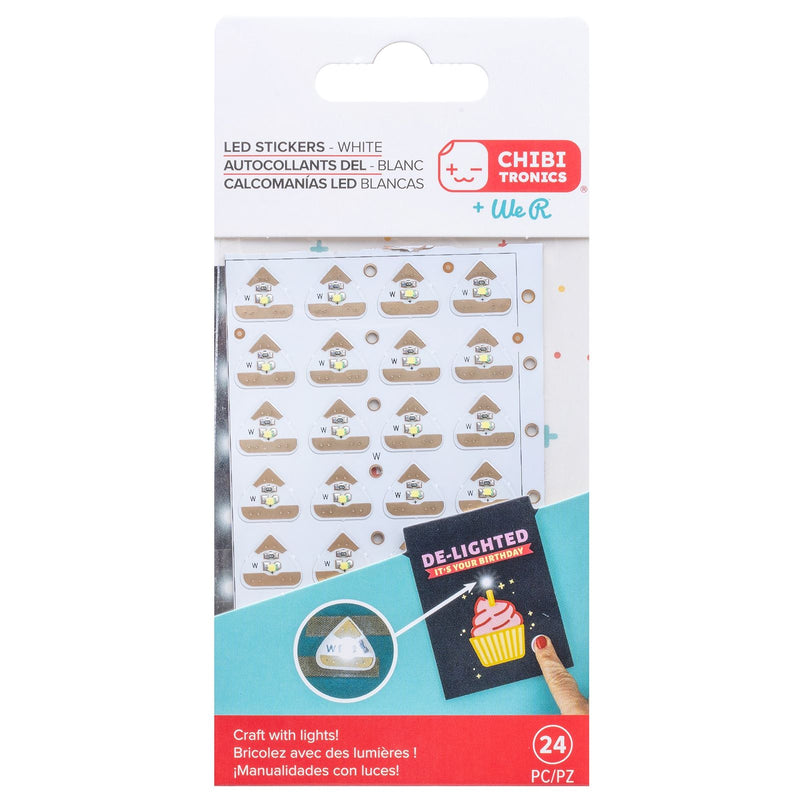 Load image into Gallery viewer, We r makers • chibitronics led circuit lights white
