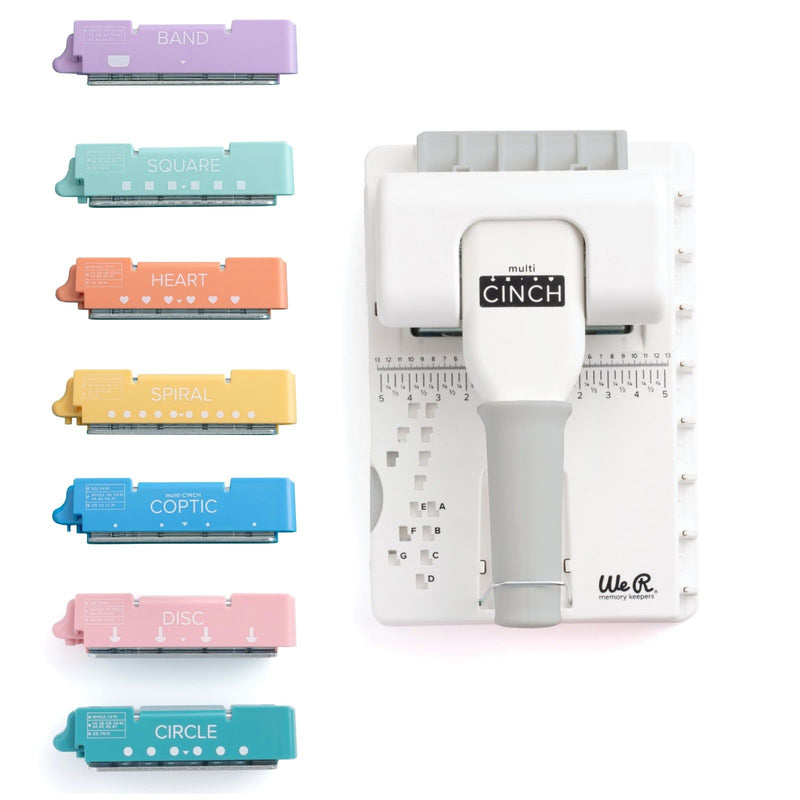 Load image into Gallery viewer, We r makers • multi cinch bundle incl. base and all cartridges
