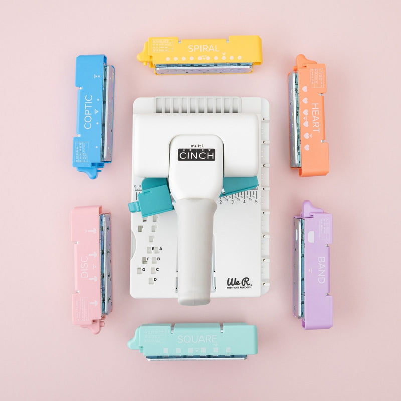 Load image into Gallery viewer, We r makers • multi cinch bundle incl. base and all cartridges
