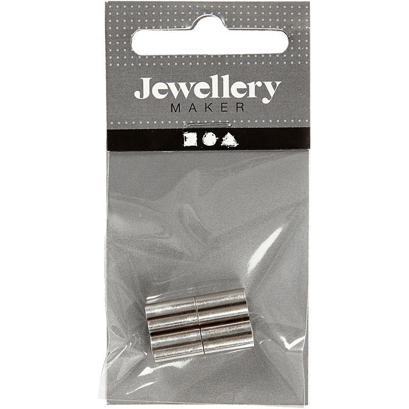 Load image into Gallery viewer, Https: www.cchobby.nl magnetische-sluiting-l-20-mm-gatgrootte-5-mm-verzilverd-2-stuk-1-doos
