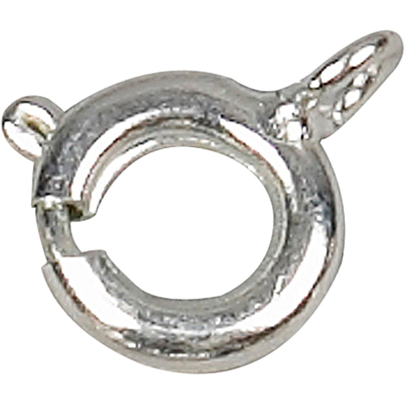 Afbeelding laden in galerijviewer, Https: www.cchobby.nl veersluiting-met-ring-d-7-mm-zilver-100-stuk-1-doos
