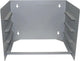 Dresselhaus wandhouder bracket w.crossbar,4-fold
