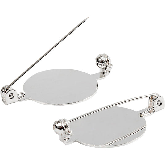 Https: www.cchobby.nl brochespeld-d-20-mm-verzilverd-100-stuk-1-doos