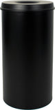 V-part - vlamdovende papierbak 50 ltr - steel - zwart