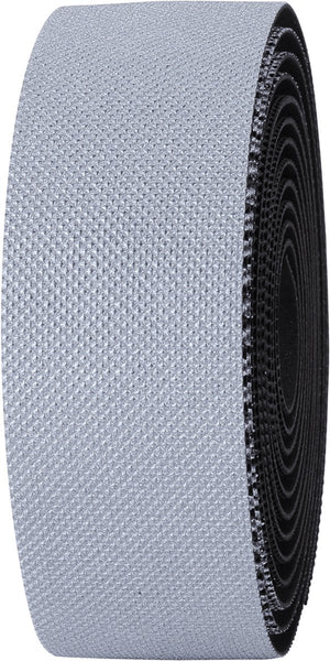 Bbb cycling reflectribbon stuurtape - stuurlint race fiets - tape fietsstuur - zilver reflection - 200 x 3 cm - bht-17