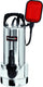 Einhell elektrische vuilwaterpomp gc-dp 9035 n - 900 w - 18000 l u - vuil tot ø35 mm - traploos instelbare vlotterschakelaar - rvs pomphuis