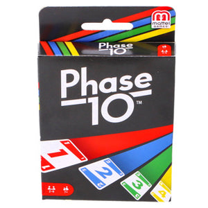 Mattel phase 10 - kaartspel | 4 stuks