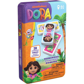 Load image into Gallery viewer, Dora domino's in tin | 2 stuks
