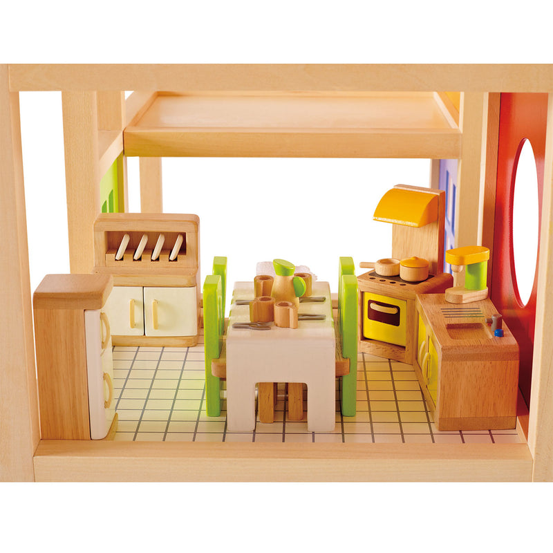 Load image into Gallery viewer, Hape Poppenhuis Keuken
