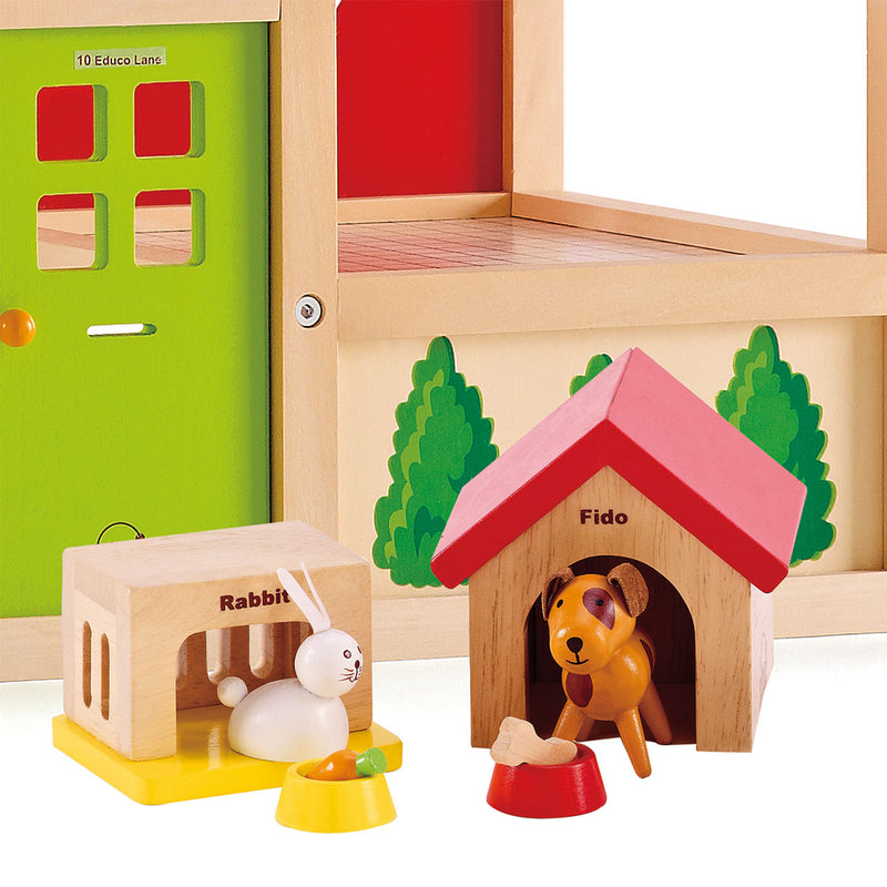 Chargez l'image dans la visionneuse de la galerie, Hape poppenhuis huisdieren
