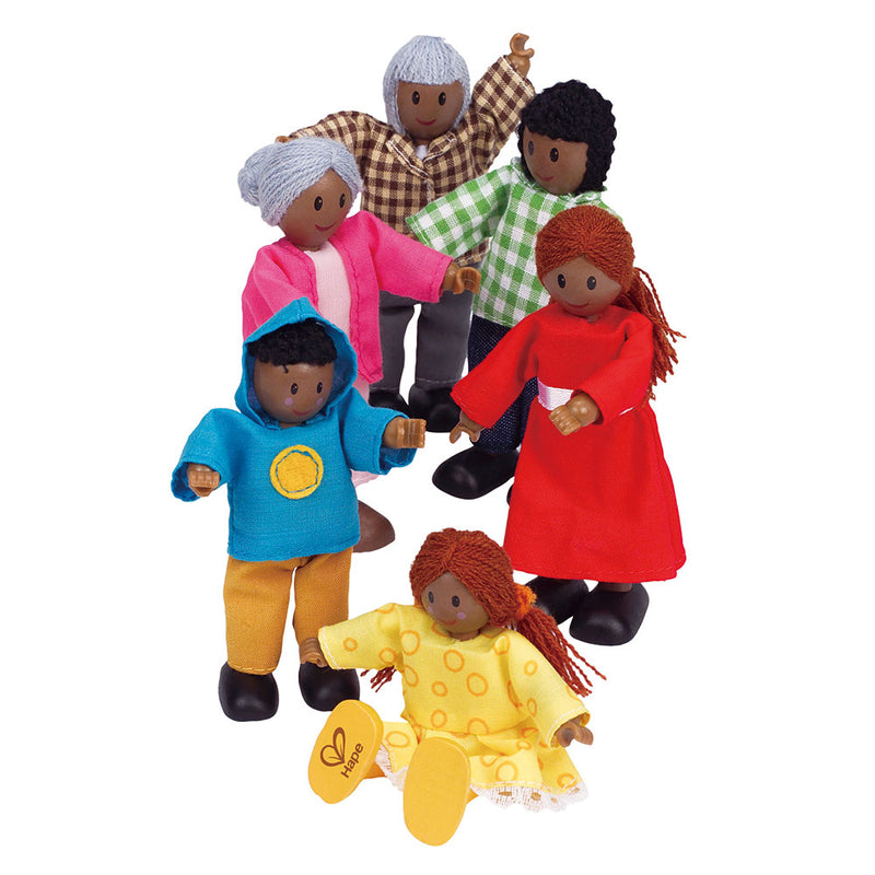 Load image into Gallery viewer, Hape poppenhuis familie afrikaans
