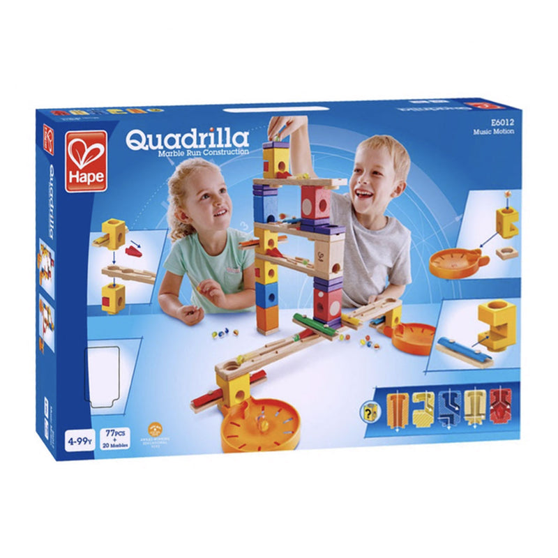 Load image into Gallery viewer, Hape quadrilla houten knikkerbaan music motion, 97dlg.
