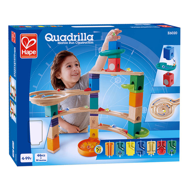 Afbeelding laden in galerijviewer, Hape quadrilla houten knikkerbaan - cliffhanger
