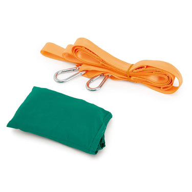 Hape pocket swing - draagbare boomschommel voor buiten, kamperen en wandelen, 5 jaar+