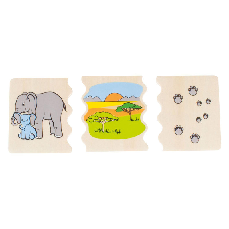 Load image into Gallery viewer, Beleduc cognito dierenmanieren herkennen houten kinderspel
