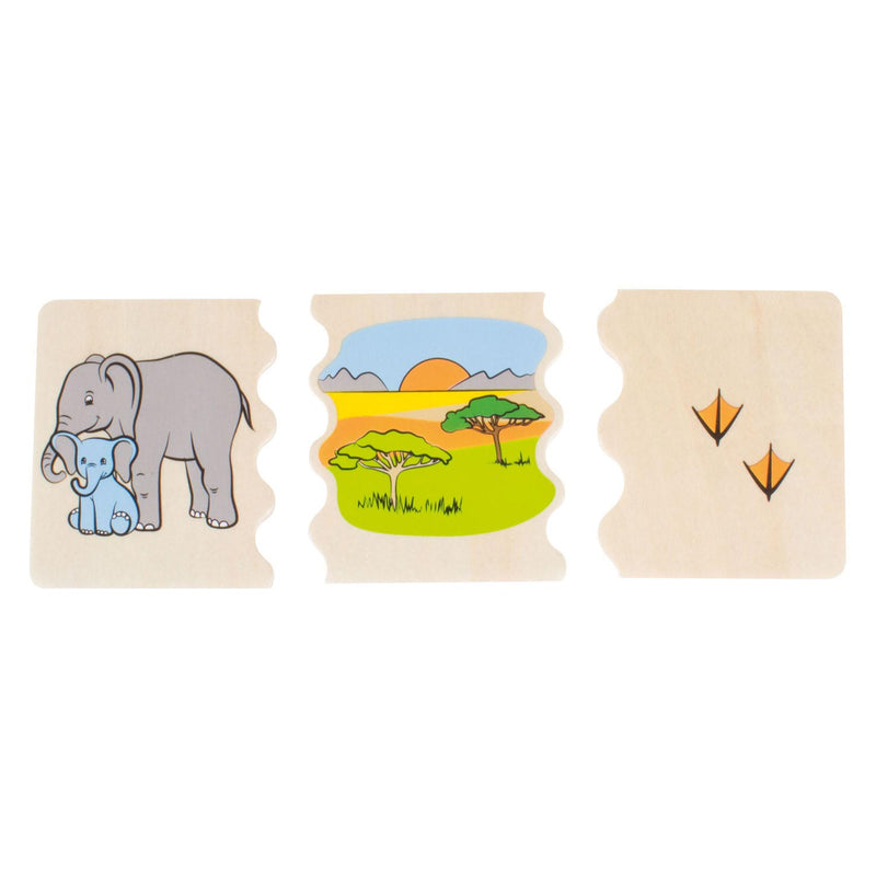 Load image into Gallery viewer, Beleduc cognito dierenmanieren herkennen houten kinderspel
