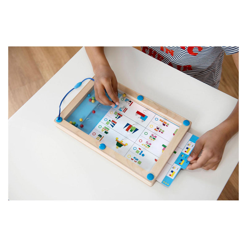 Load image into Gallery viewer, Beleduc logiplay houten magneetspel
