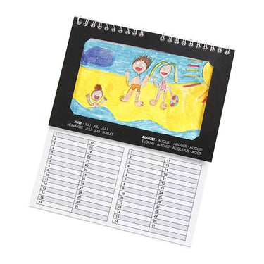 Creativ company maak een papieren verjaardagskalender - uni