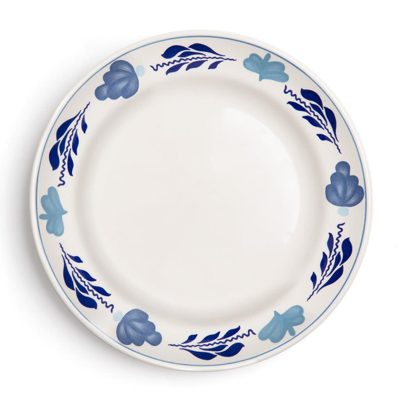 ギャラリービューアに画像をロードする, Boerenbont boerenblauw plat bord ø25,5cm decor doos a 6 stuks
