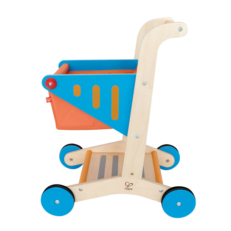 Load image into Gallery viewer, Hape houten winkelwagen

