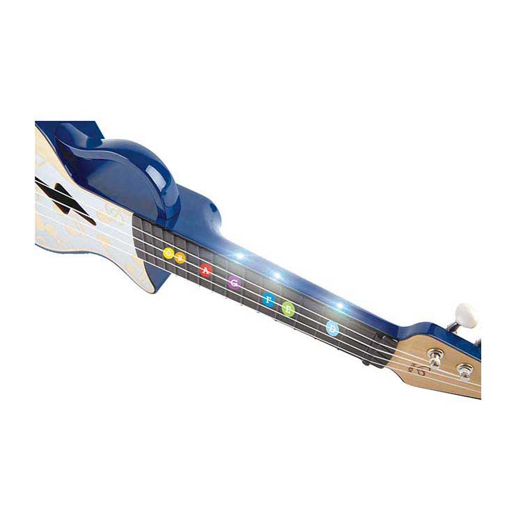 Load image into Gallery viewer, Hape ukelele met lichtjes - blauw
