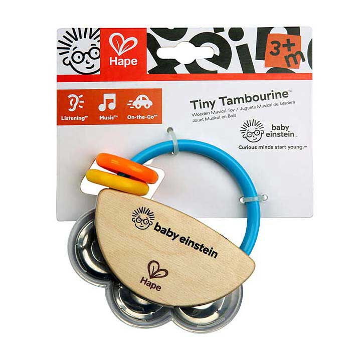 Load image into Gallery viewer, Hape houten tiny tambourine
