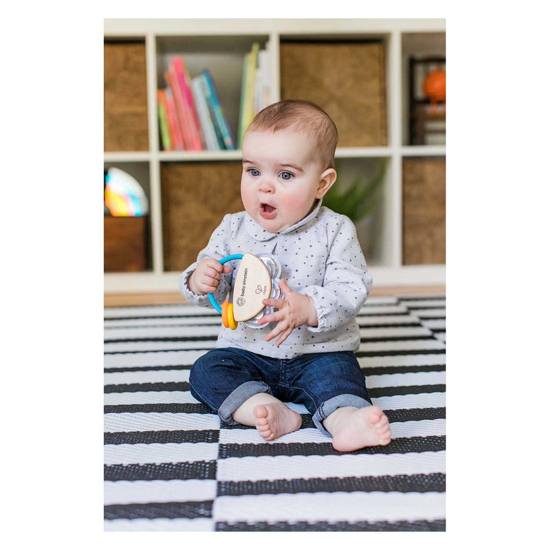 Load image into Gallery viewer, Hape houten tiny tambourine
