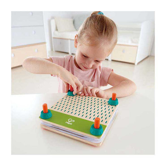 Hape diy bloemenpers