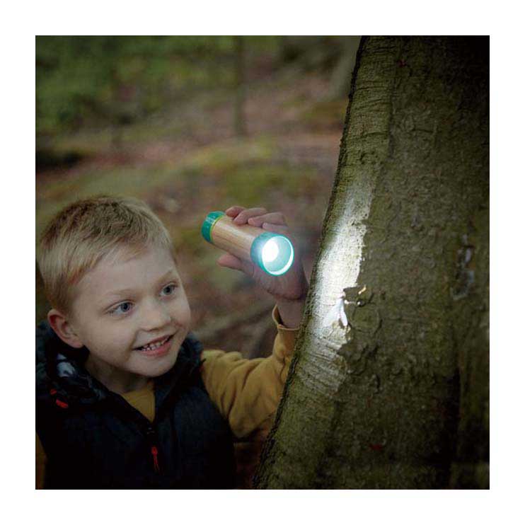 Load image into Gallery viewer, Hape bamboe zaklamp
