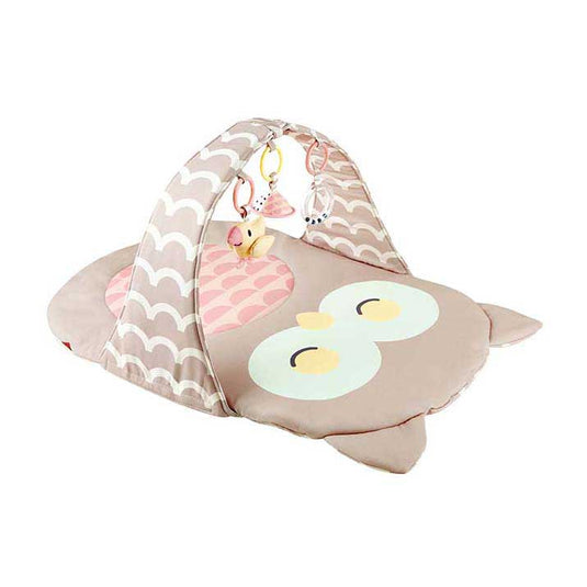 Hape speelboog uil sina - babygym met rammelaar, spiegel en bijtring, vanaf 0 maanden