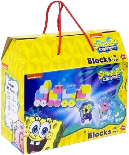 Jonotoys spongebob squarepants 80 bouwblokken