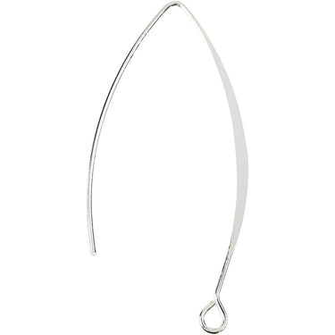 Http: www.cchobby.nl oorbel-h-42-mm-gatgrootte-2-mm-verzilverd-4-stuk-1-doos