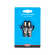 Elvedes velgremblokjes (1paar) Road55mm wit alu shm.6835-CARD