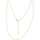 Creativ company cc ketting 1 mm goud 80 cm