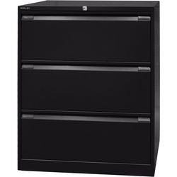 Archiefkast bisley df3633 zwart 3 lades