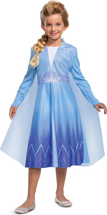 Disguise disney - frozen 2, elsa op reis basic plus , maat xs (3t-4t jaar), meisjes
