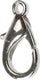 Creativ company creotime karabijnsluiting staal 18 mm zilver 4 stuks