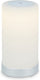 Briloner - lama - led tafellamp batterij - dimbaar - led tafellamp glas - snoerloos - aanraakfunctie - 3.300k - warm wit - chroom mat wit - 245x125 mm (hxd)