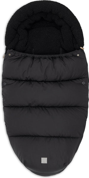 Jollein voetenzak buggy kinderwagen - puffed black - waterafstotend